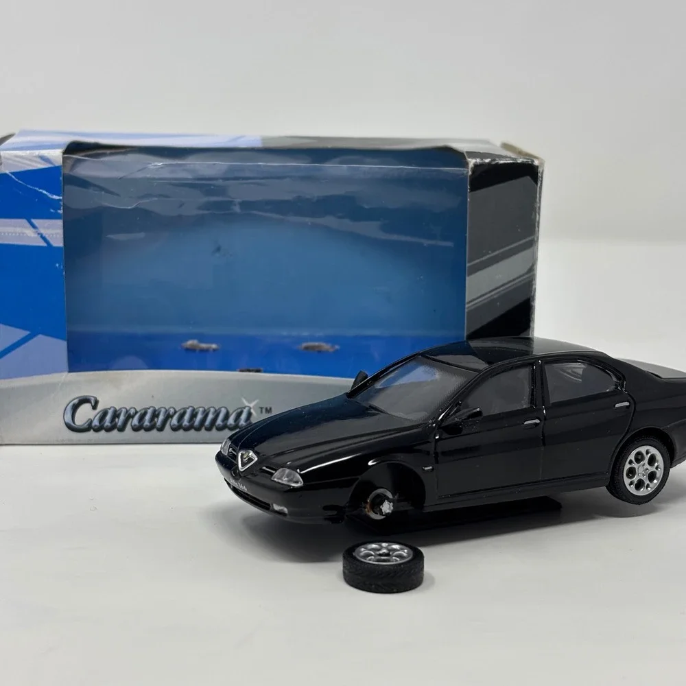 Cararama Alfa Romeo 166 1:43 Diecast For Parts / Junkyard Damaged Box